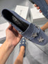 DOHA HAKİKİ SÜET MAVİ LOAFER